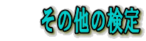 �@�@���̑��̌��� 